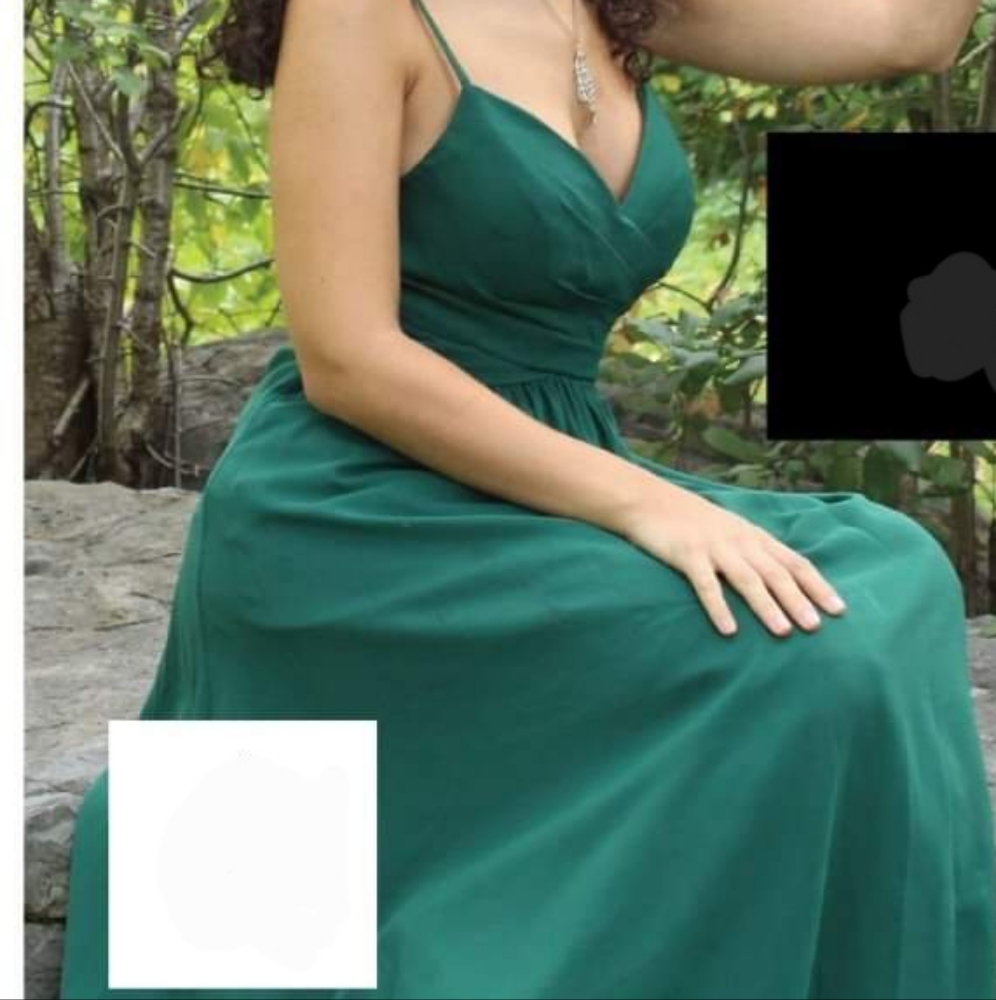 Dark green dress, size 8